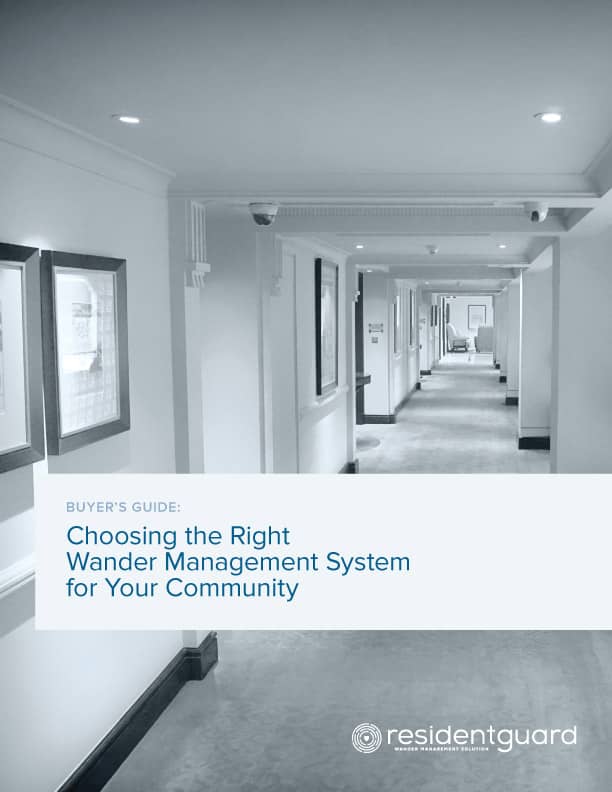 choosing the right wander management system buyers guide cover